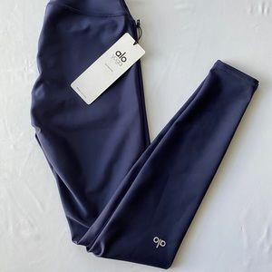 Alo High Waist Leggings (Blue)